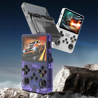 R36S Handheld Game Console 3.5 Inch IPS Screen Retro Game Console Linux System Screen Portable Pocket Video Player